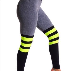 Thigh High Jersey Knee Sock Compression Leggings